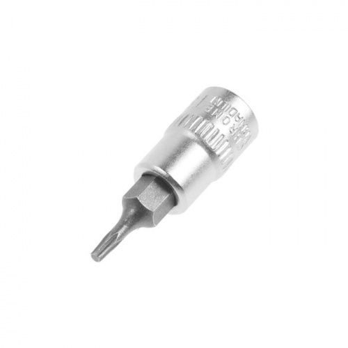 Головка с битой TUNDRA, под квадрат 1/4", Т8, CrV 1123574      