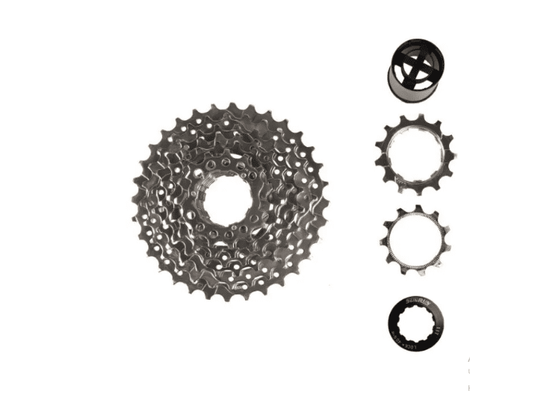Кассета 8S  11-32T   SUNRUN CS-M832 (хром)