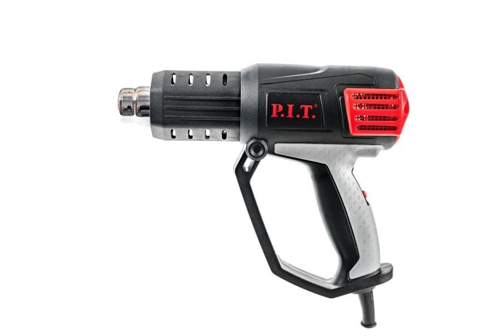 Электрофен PHG 2001-C PRO МАСТЕР P.I.T (220V, 2000Вт, 50-600°С, 250-500 л/мин,  набор насадок, масса