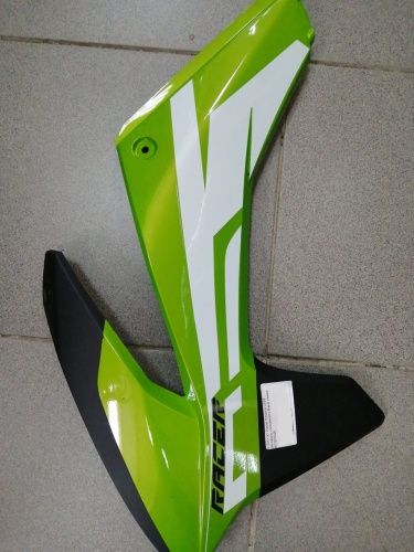 RC200-GY Racer Enduro 0356 Накладка топливного бака левая ЗЕЛЕНЫЙ