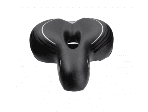 Седло AZ-6607 MTB-COMFORT ( замок,вентиляция )  275x155mm, вес 500гр. T-02