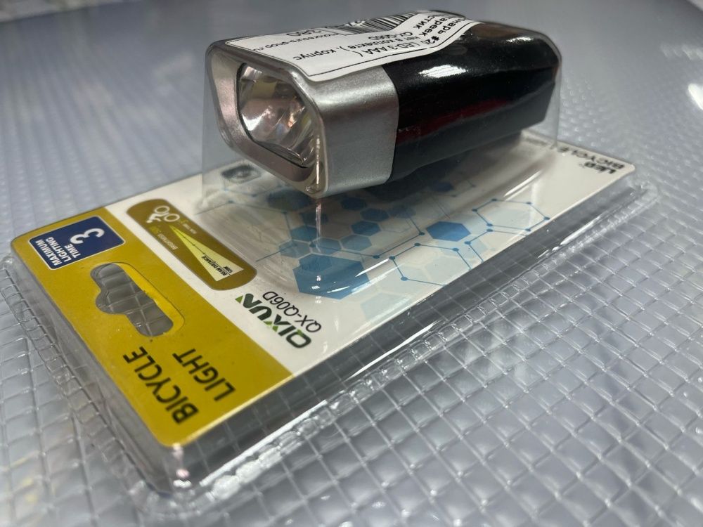 Фонарь #25  LED-3 AAA ( батареек нет в коплекте ), корпус пластик  QX-Q06D     