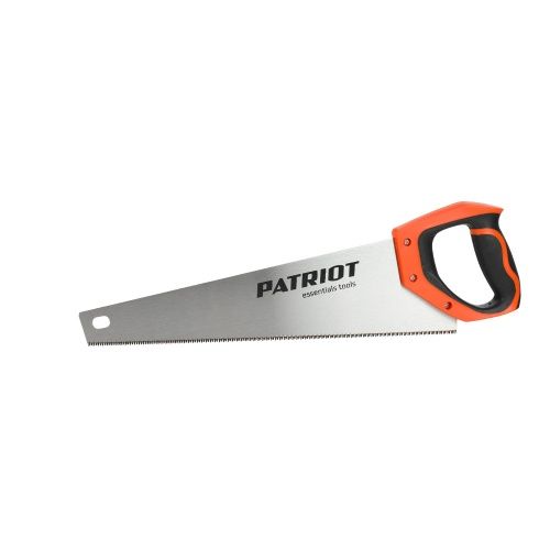  Ножовка PATRIOT WSP-400S, по дереву, 11 TPI мелкий зуб, 3-х сторонняя заточка, 400мм