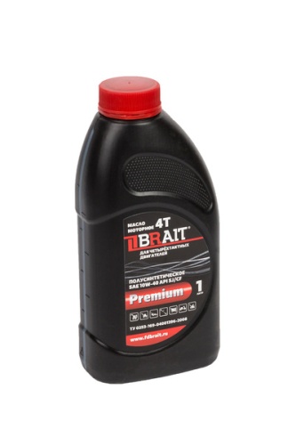 Масло BRAIT PREMIUM 4-Т SAE 10W-40 API SF/CC минеральное 1л