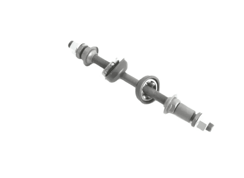 Ось задняя на гайках (голая) спорт  L=175mm между подшипниками 70,2mm