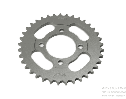 Звезда ведомая 428*38 зубьев CG/CB/FORESTER-125/250 4х63 D58