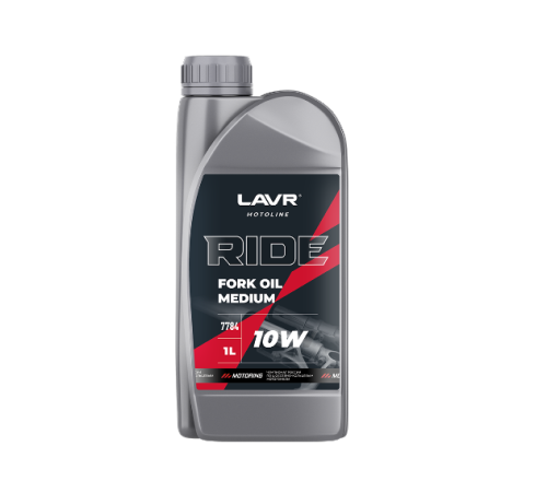Масло LAVR вилочное MOTO RIDE Fork oil 10W (LN7784) 1л