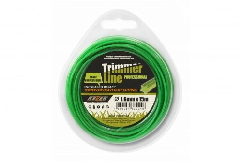 Леска PROFESSIONAL 1.6мм 15м семиугольн. Rezer