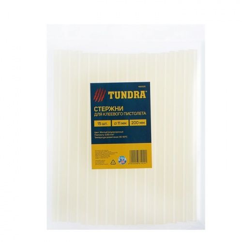 Стержни клеевые TUNDRA, 11 х 200 мм, 15 шт. 4661029
