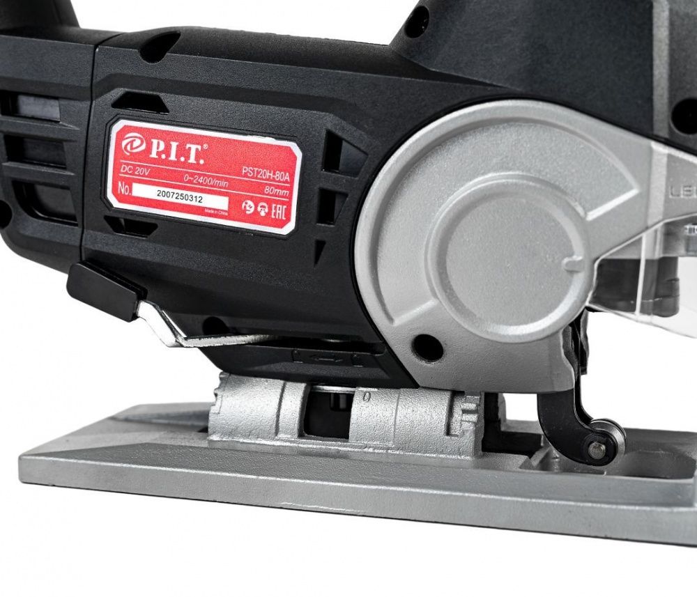 Аккумуляторный лобзик PST20H-80A SOLO (20В, пропил 80мм, 0-2400 об/мин, быстрозажимной, коробка)
