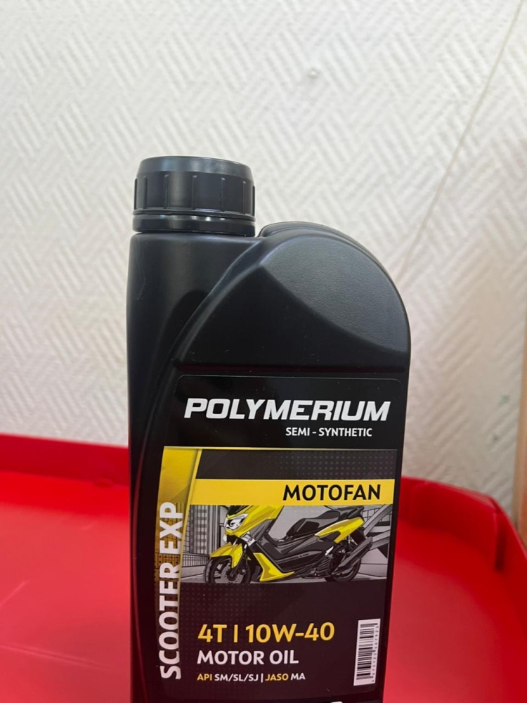 Масло POLYMERIUM MOTOFAN SCOOTER EXP 10W-40 4T 1L
